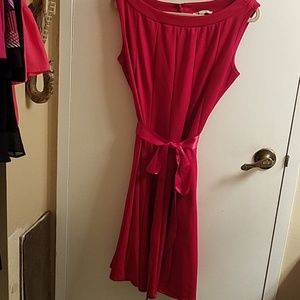 Haani Petite XL red belted dress